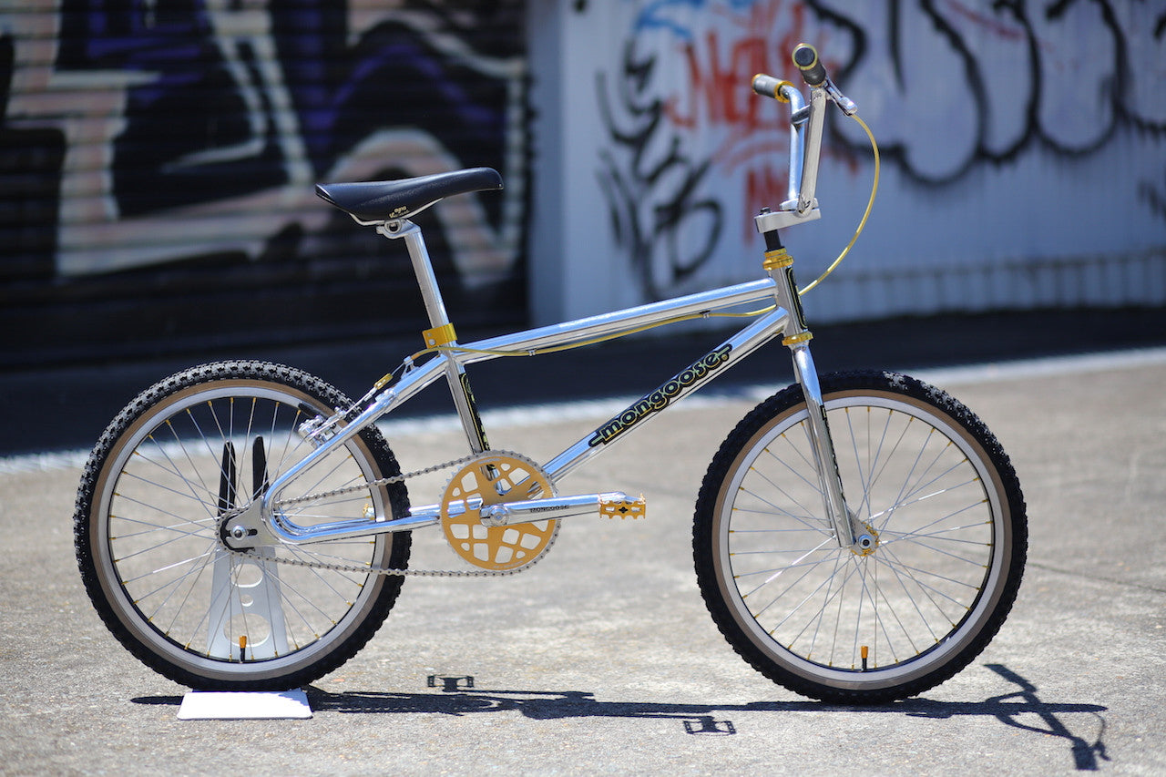 1994 Mongoose Expert BMX black on gold ReRides