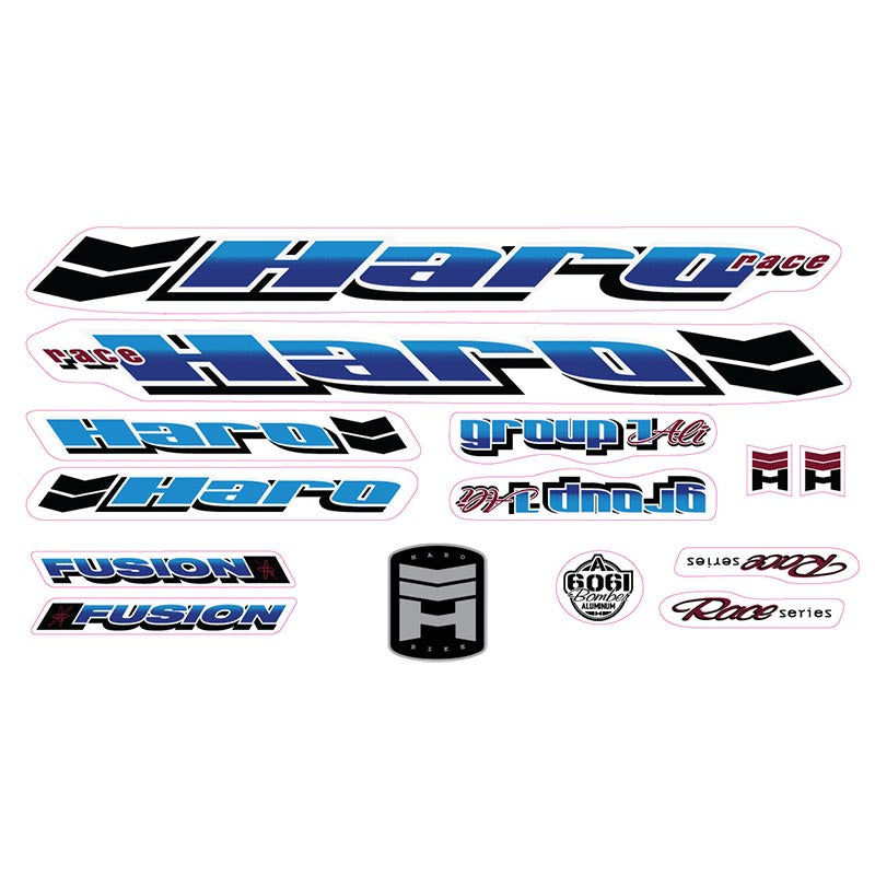 1996 Haro Group 1 ALi decal set for BMX ReRides