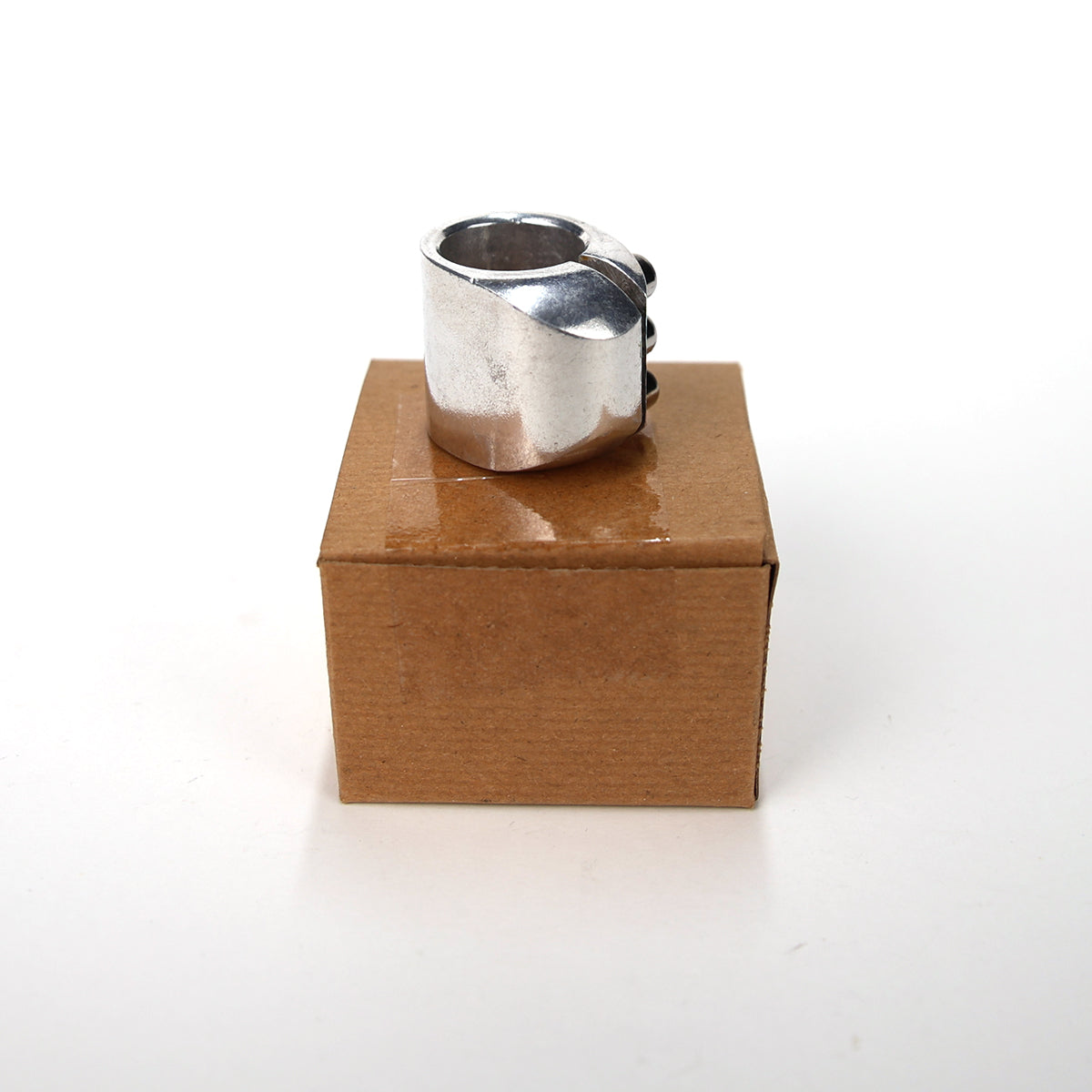 NOS - Mongoose BMX Seat Post Clamp Blank with Sticker