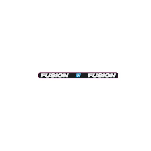 Haro Fusion 'block font' BMX seat post clamp decal