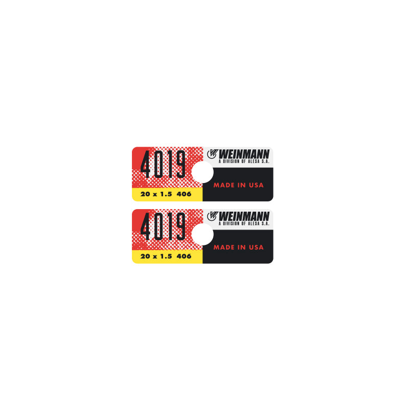 Adesivi Cerchi Weinmann | Decalcomanie Multicolore | Set Da 2 | Riproduzione Vintage Per Bici