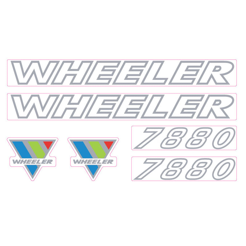 decals mountainbike 1996 Wheeler 7880 Mountain Bike decal set – Re-Rides