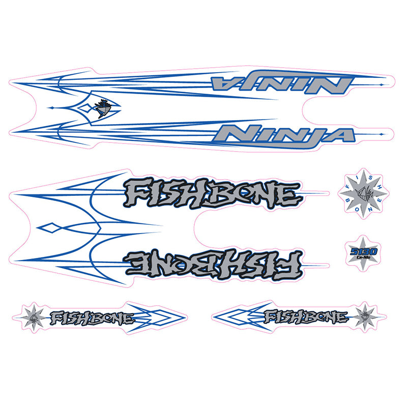 fishbone mountainbike 1998 Fishbone Ninja BMX decal set – Re-Rides