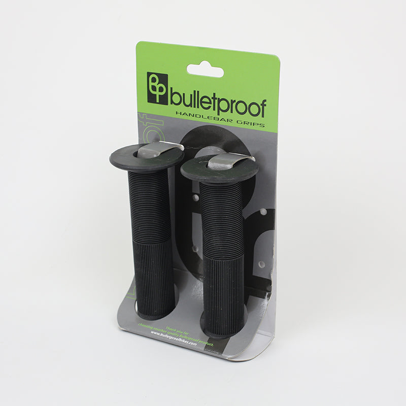 Bulletproof - black - flanged BMX grips 12