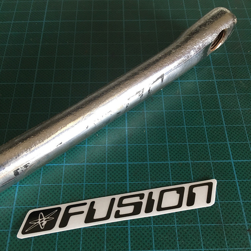 Haro Fusion 1pc BMX crank decal set 3