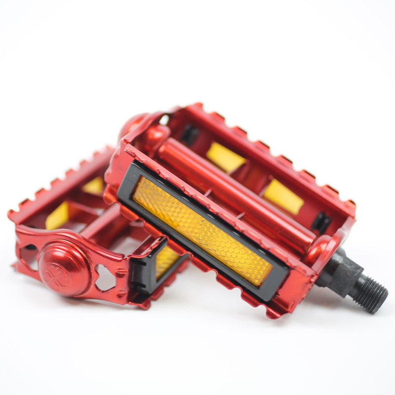BMX rat trap pedals - red - old school vintage style – Re-Rides