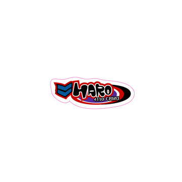 1998 and 1999 Haro 4130 CRMO BMX handlebar decal