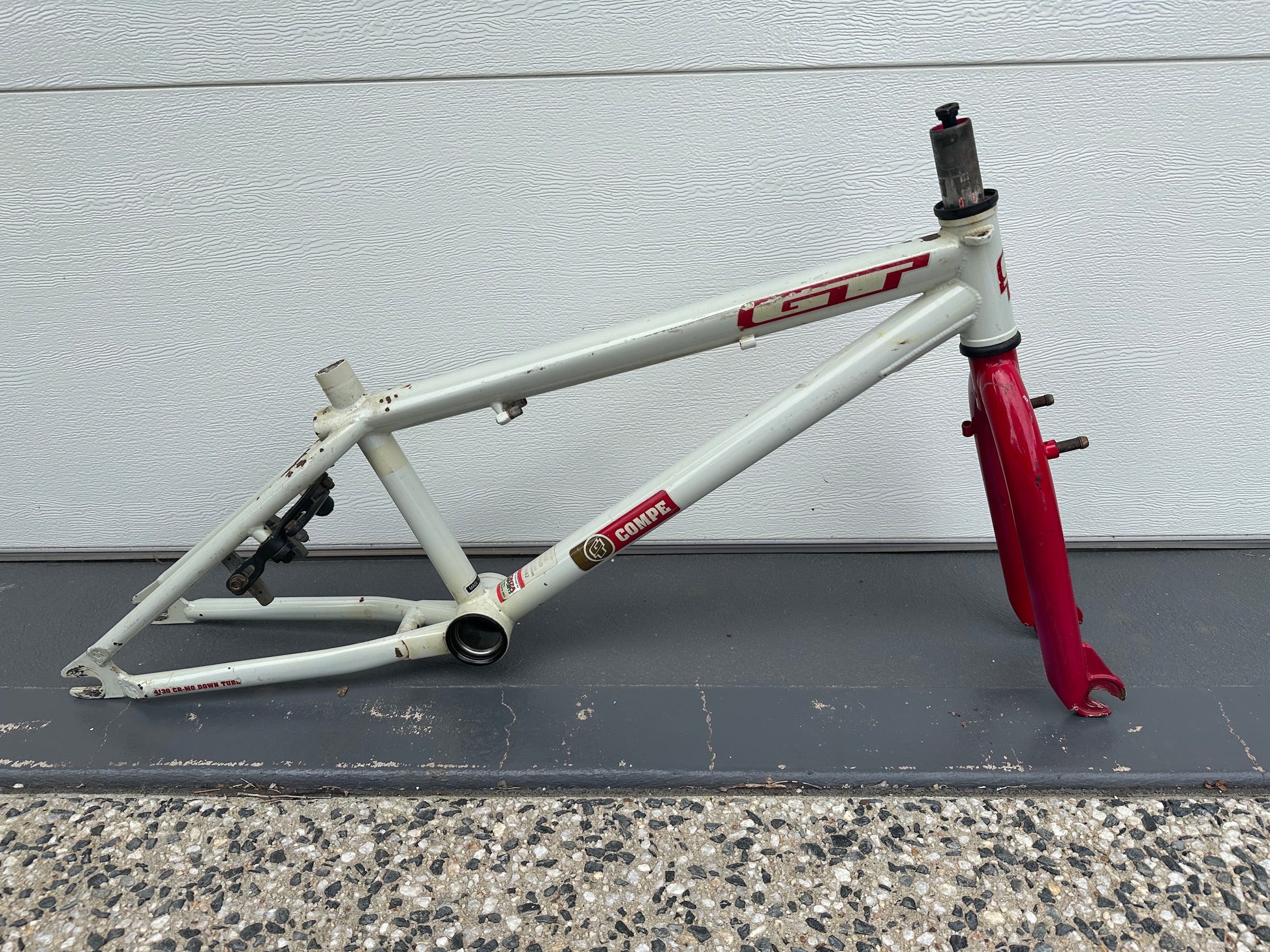 2007 GT Compe BMX Frame and Fork – Re-Rides 2007 GT Compe BMX Frame and Fork – Re-Rides