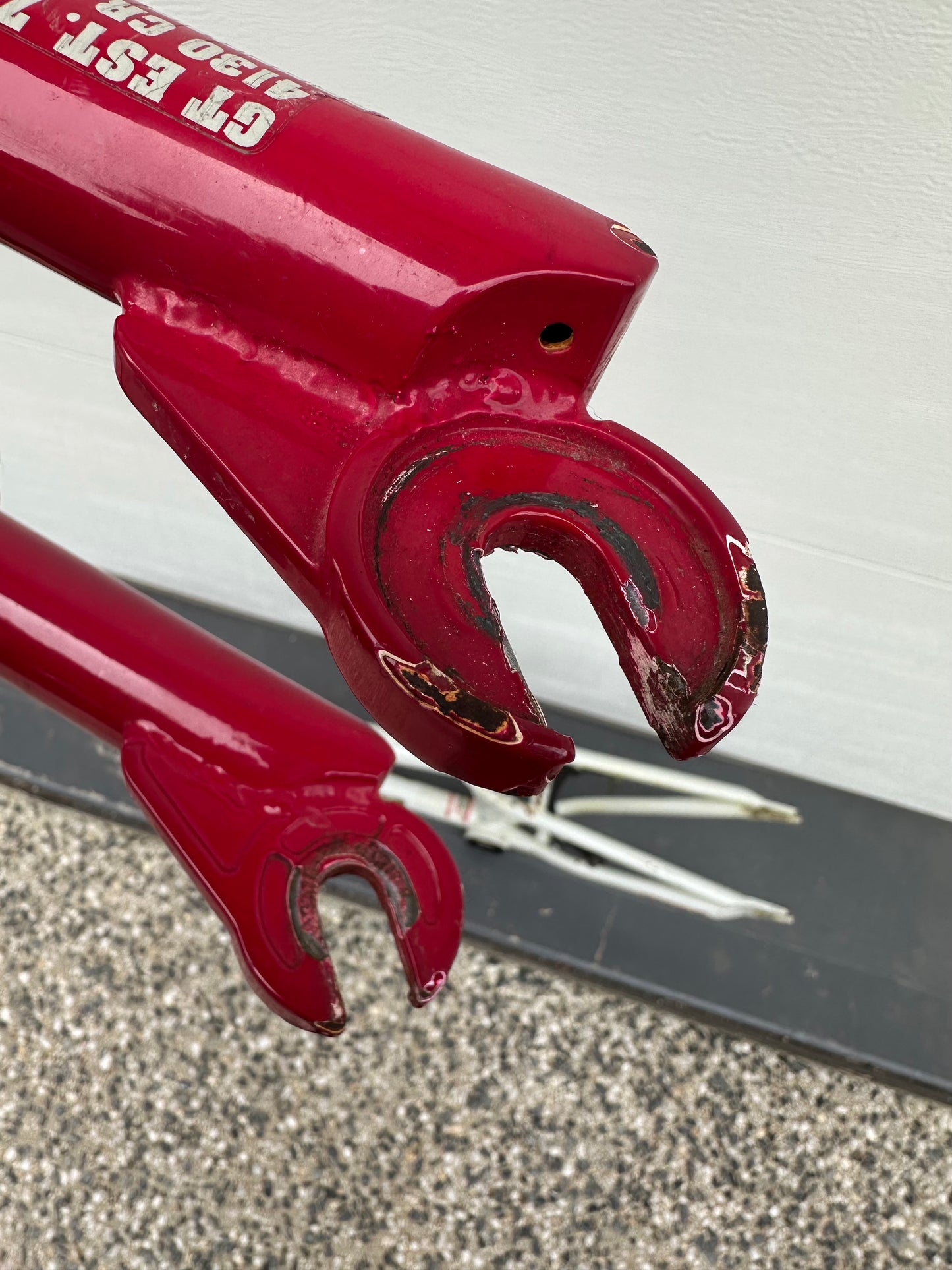 2007 GT Compe BMX Frame and Fork