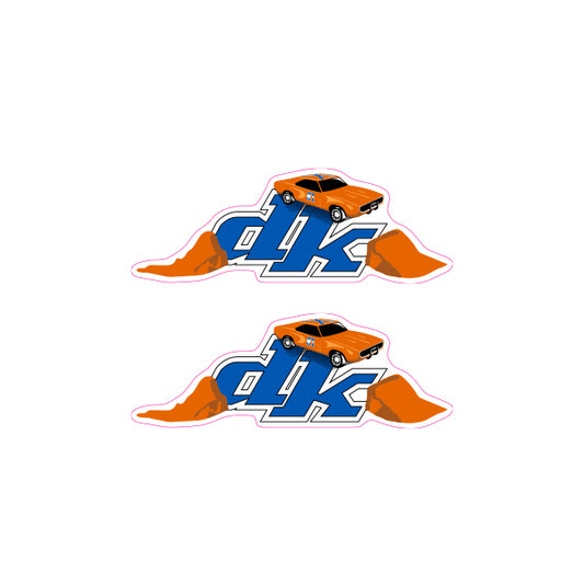 1997 DK General Lee 'Jumping General' BMX decal