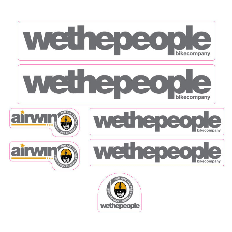 2003 We The People Airwin BMX decal set
