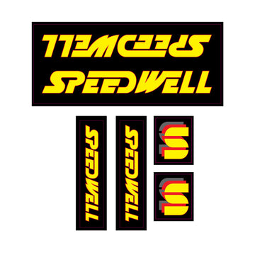 1985 Speedwell decal set BMX 6