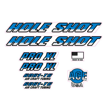 1994 Ace Hole Shot decal set BMX