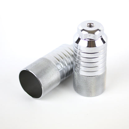 Chrome BMX pegs - 50mm - Threaded