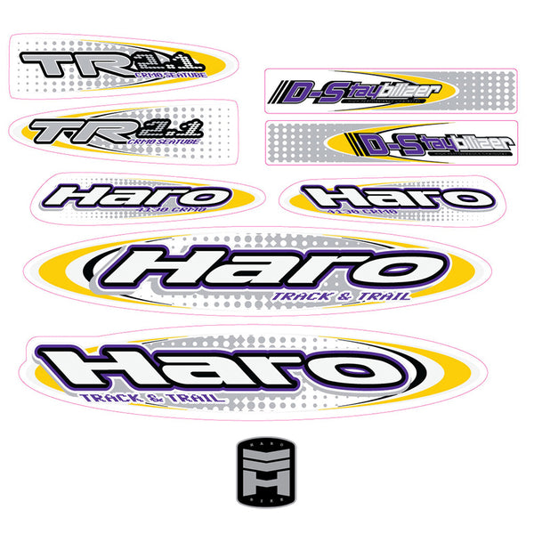 2000 Haro TR 2.1 decal set for BMX – Re-Rides