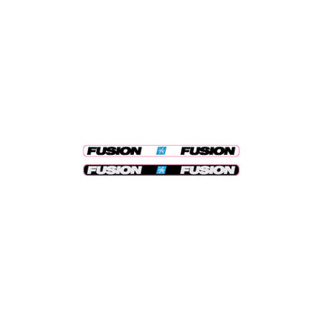Haro Fusion 'block font' BMX seat post clamp decal set