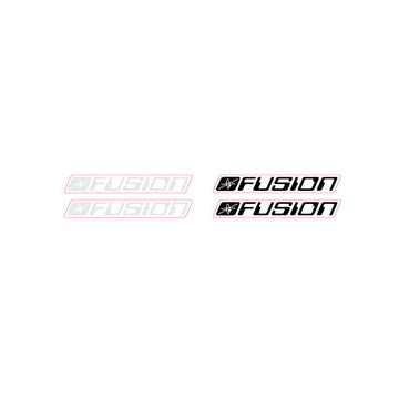 Haro Fusion 'computer font' seat post decal set 1