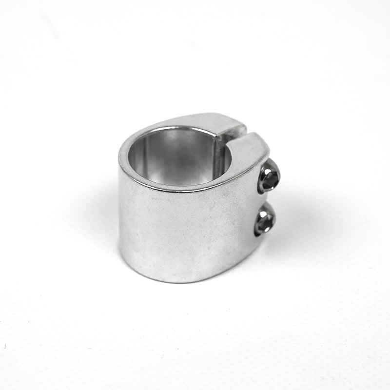 2 Bolt Seat Post Clamp - Silver Mid school Mongoose 2