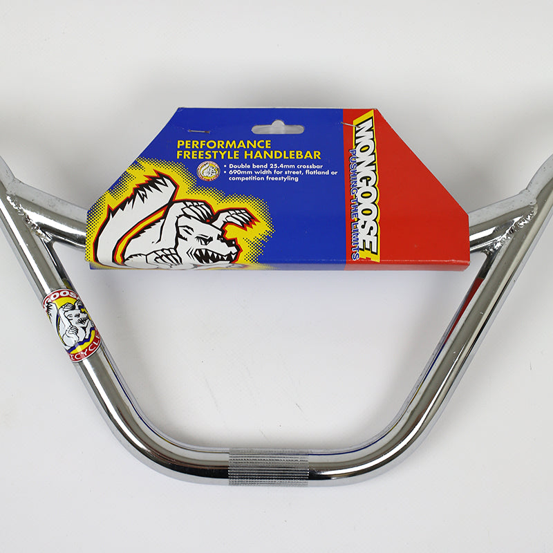 NOS - Mongoose Freestyle BMX chrome handlebars