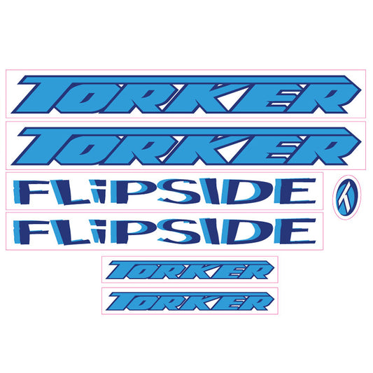 1996-1997 Torker Flipside BMX decal set